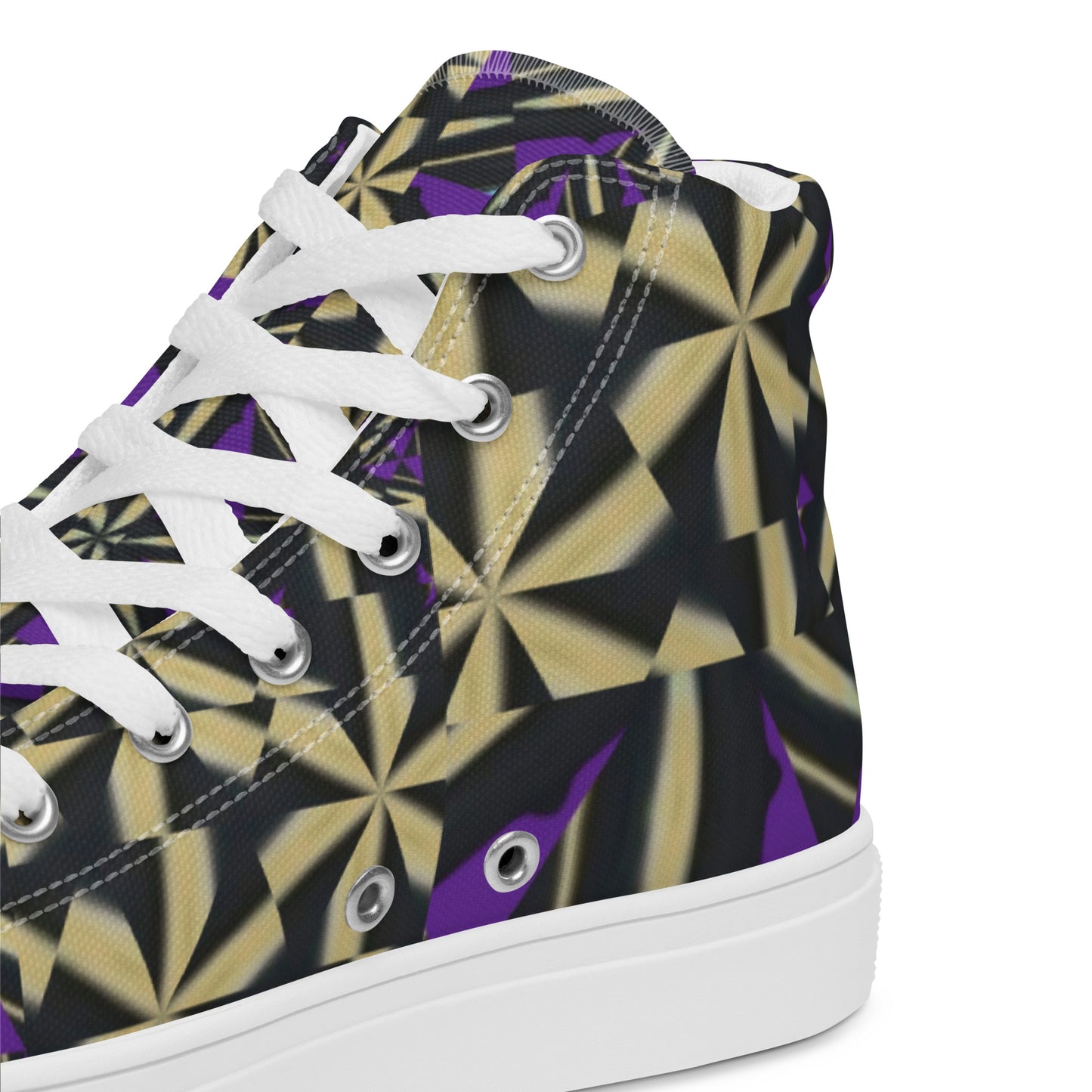 Women’s high top canvas shoes