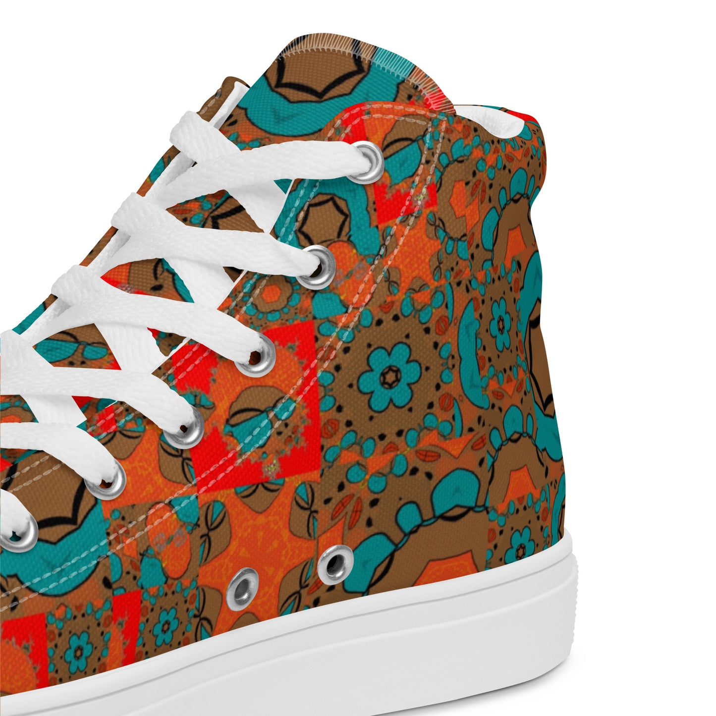 Women’s high top canvas shoes