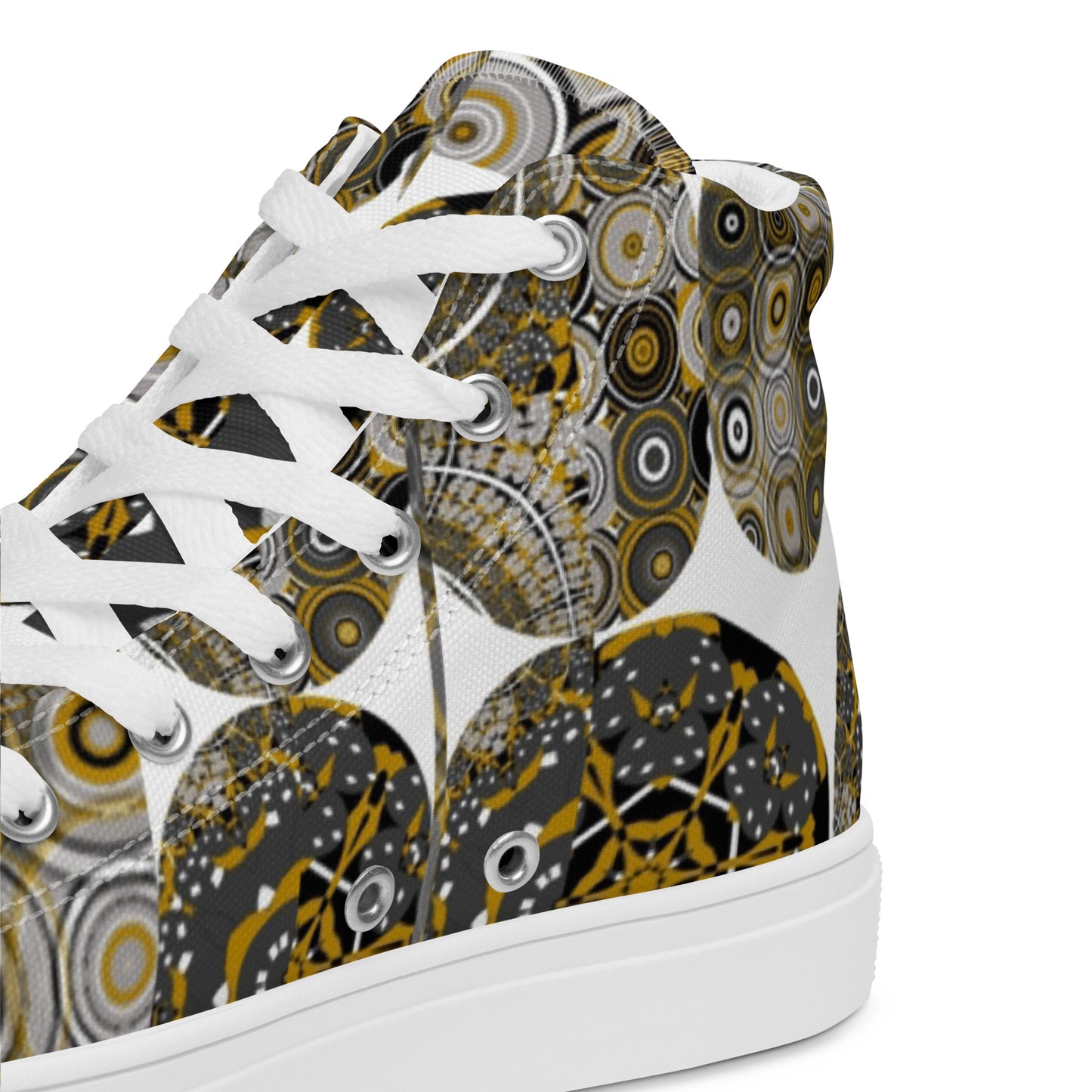 Women’s high top canvas shoes