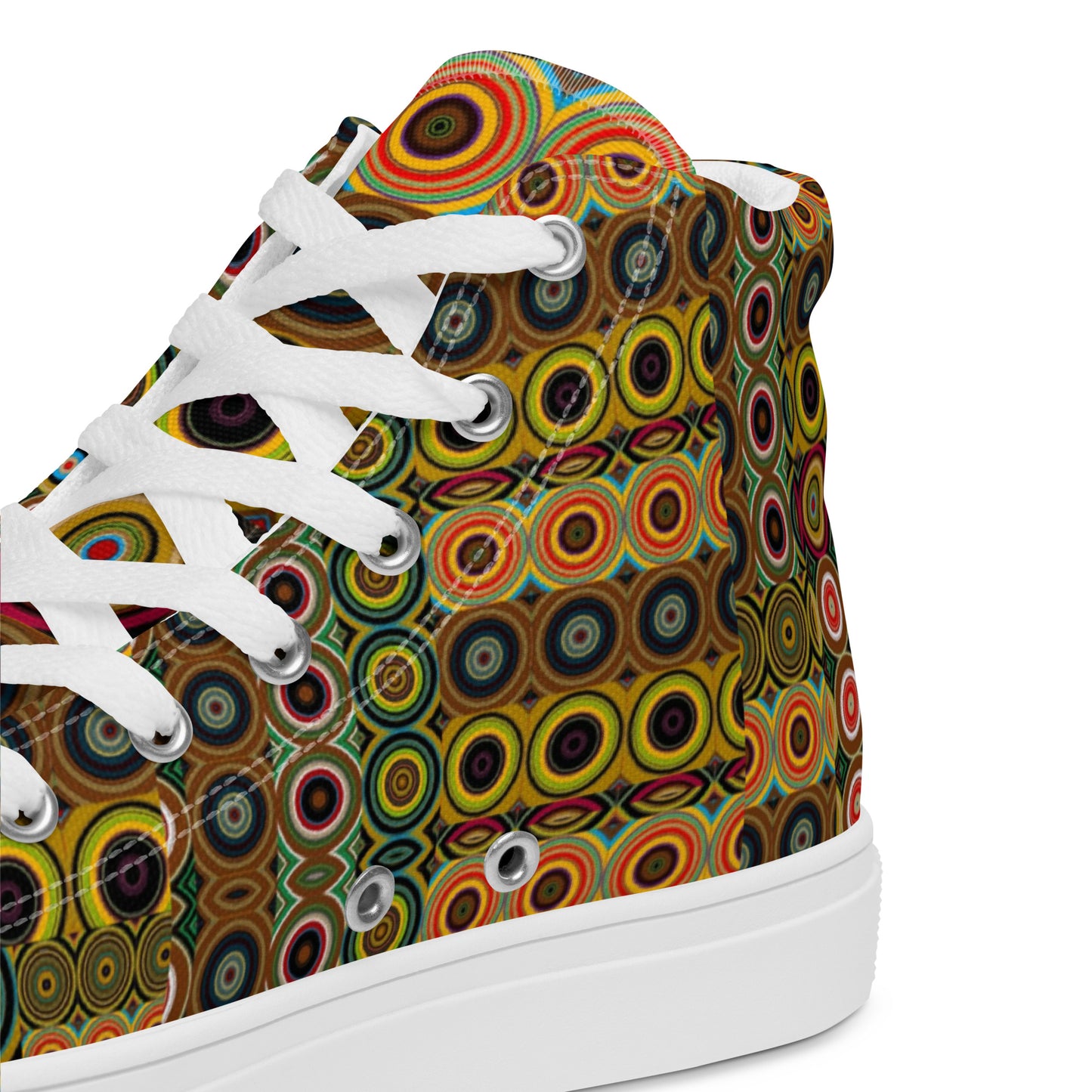 Women’s high top canvas shoes