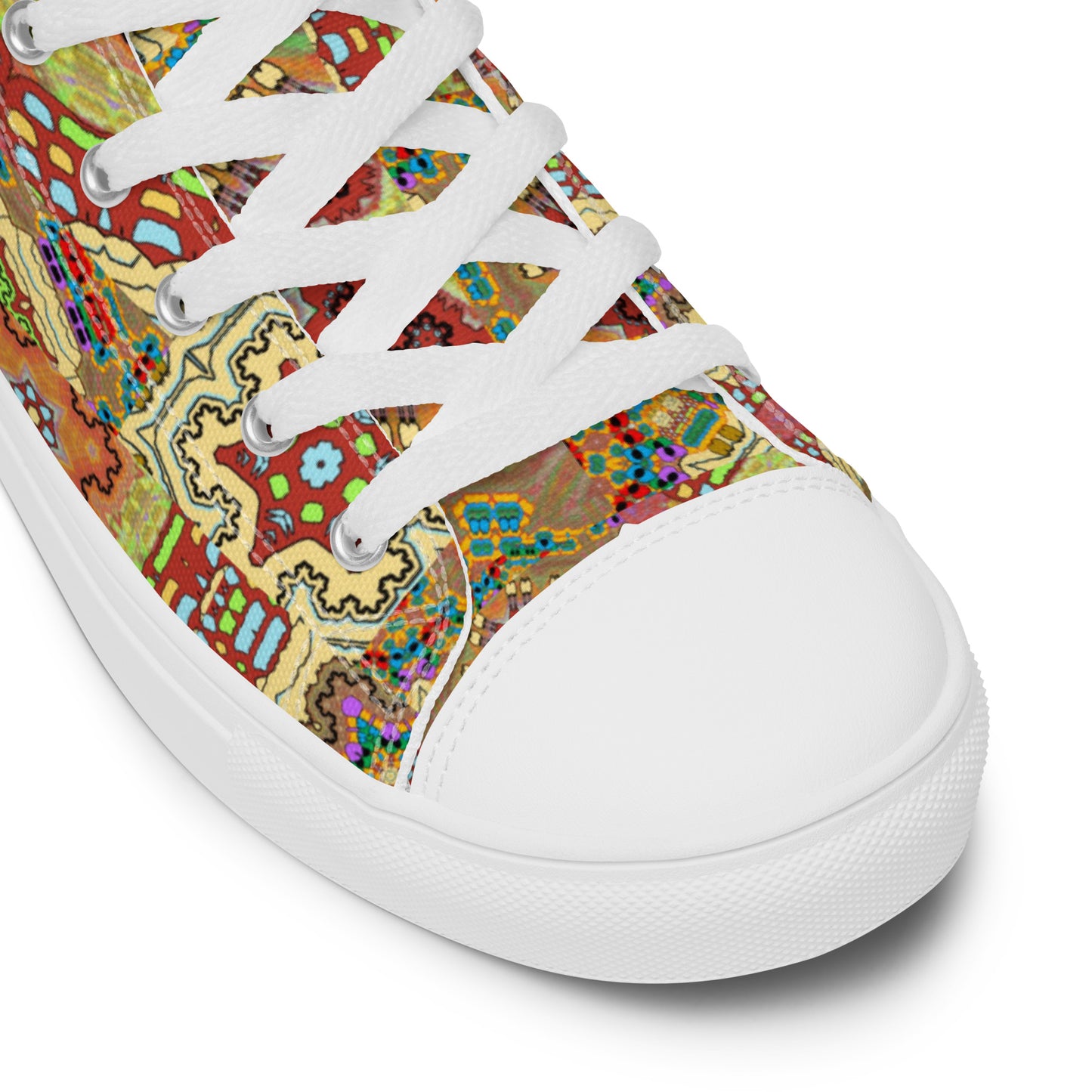 Women’s high top canvas shoes