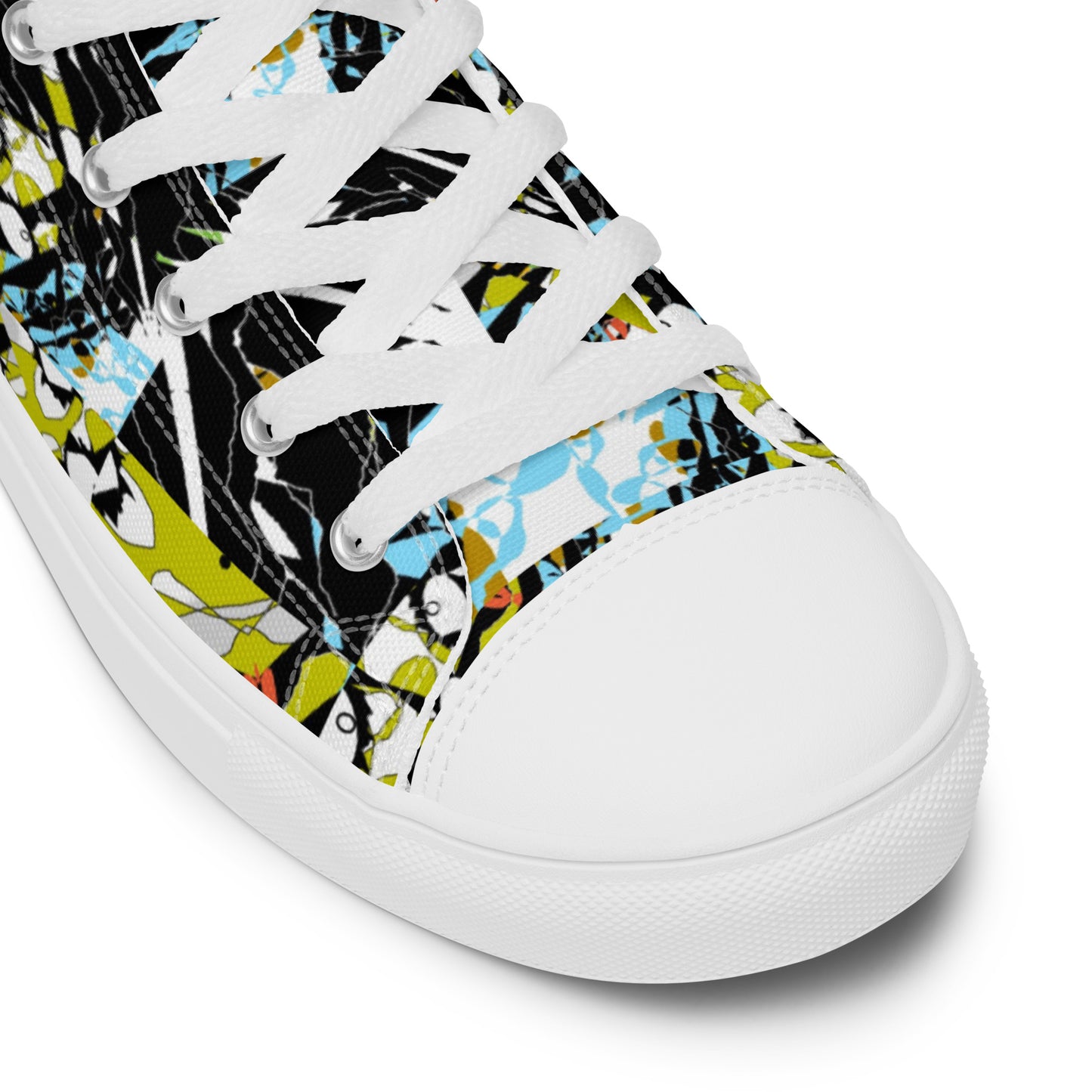 Women’s high top canvas shoes