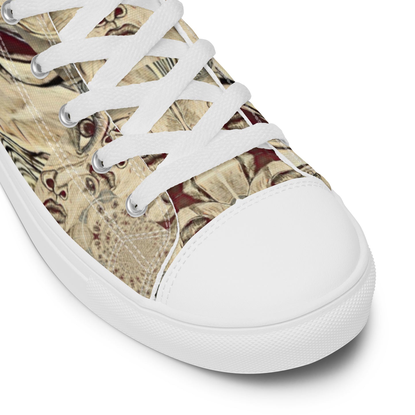 Women’s high top canvas shoes