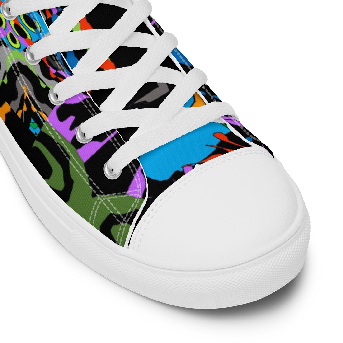 Women’s high top canvas shoes