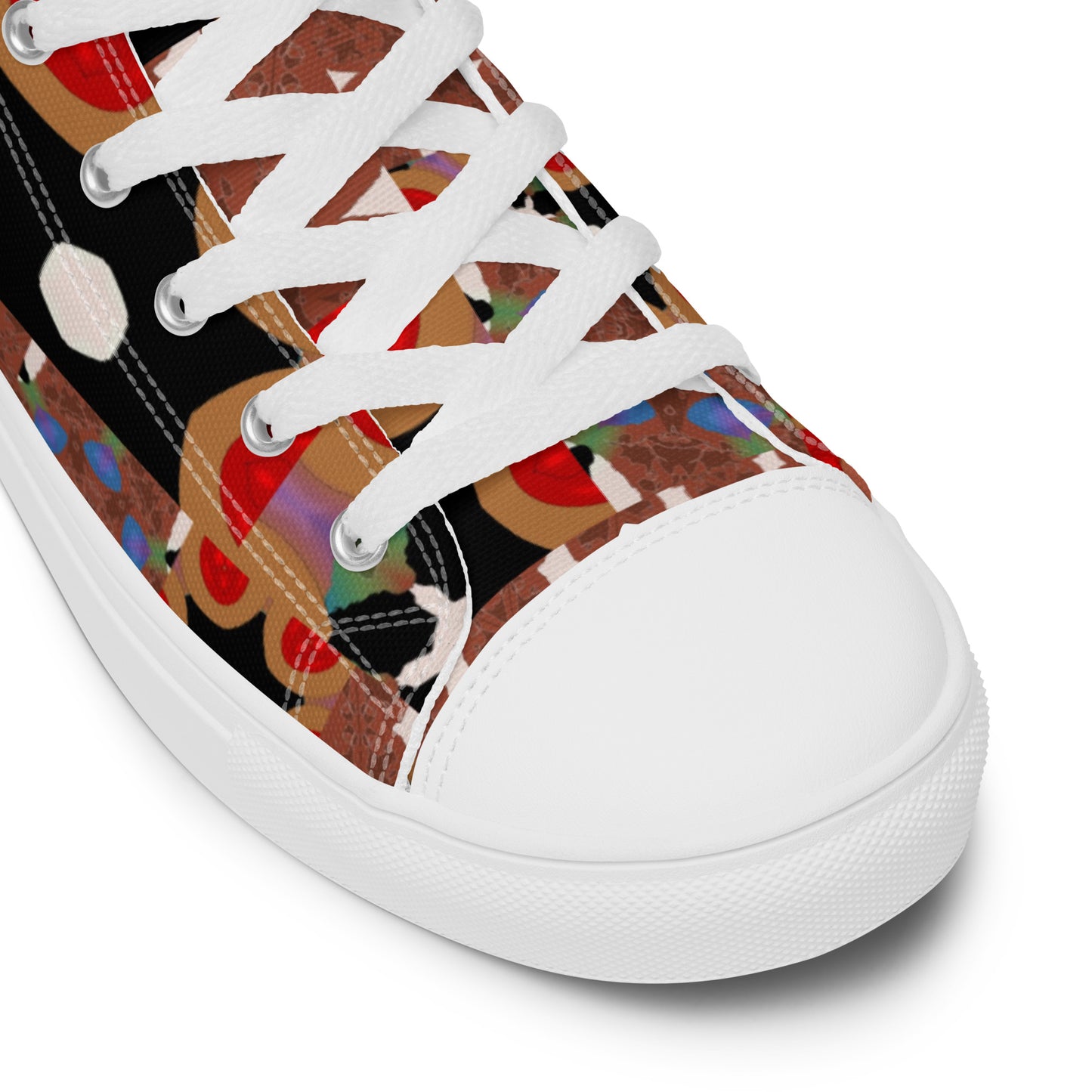 Women’s high top canvas shoes