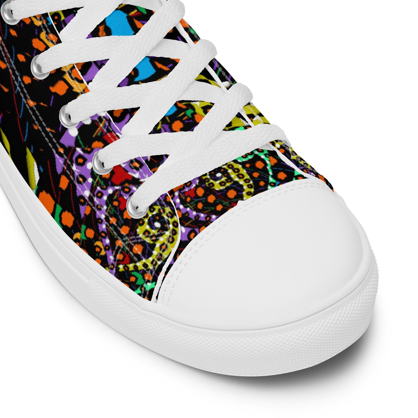 Women’s high top canvas shoes