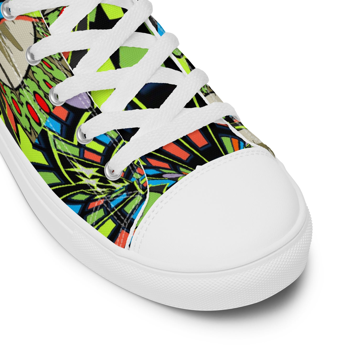 Women’s high top canvas shoes