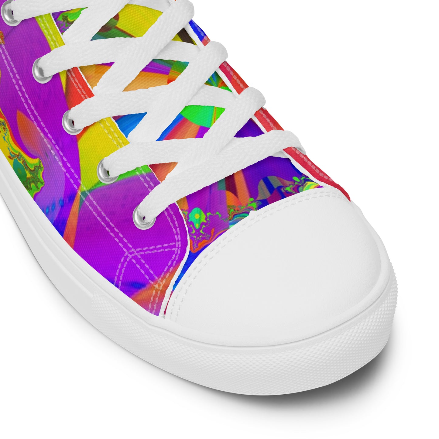 Women’s high top canvas shoes