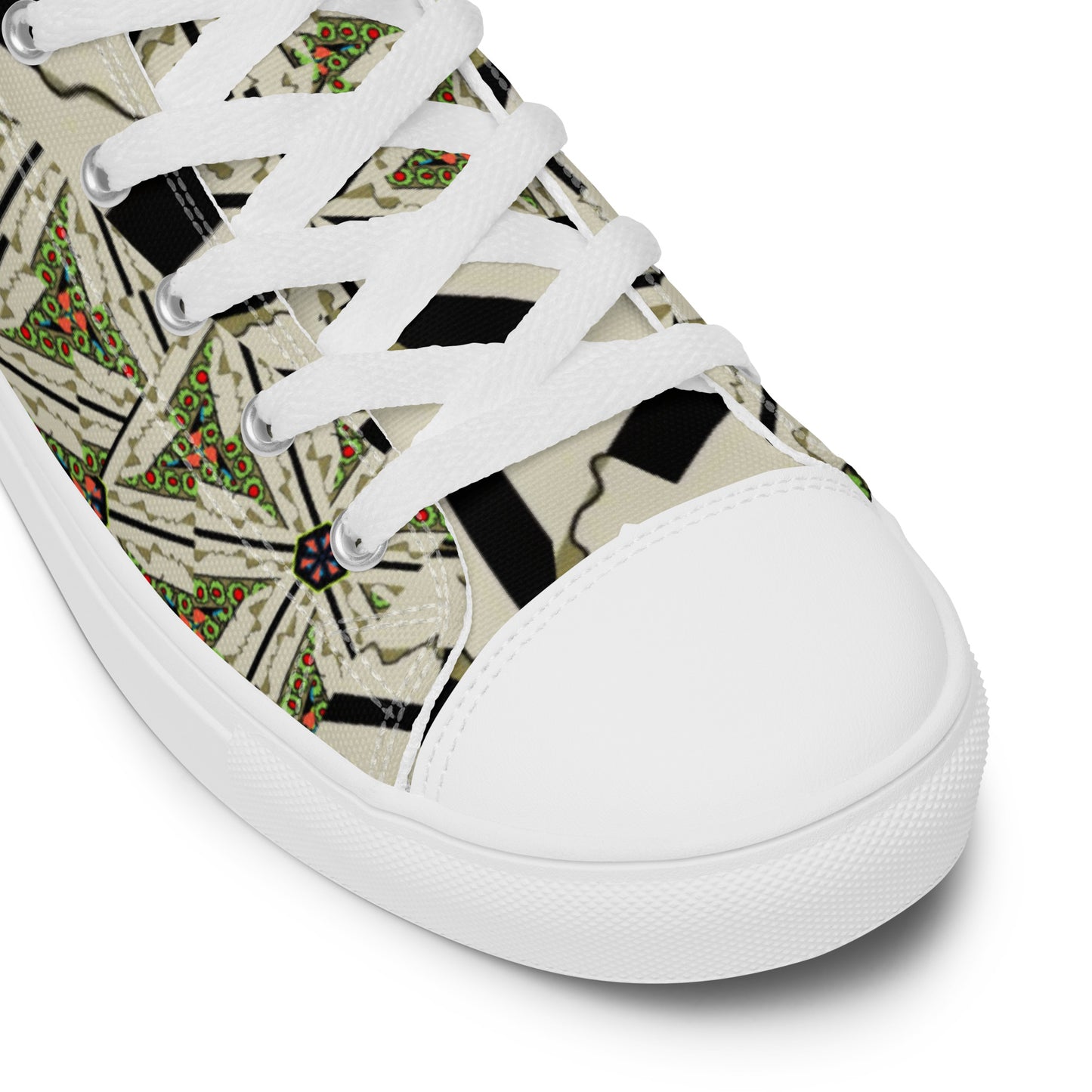 Women’s high top canvas shoes