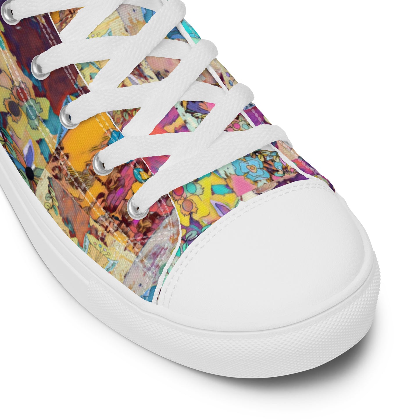 Women’s high top canvas shoes