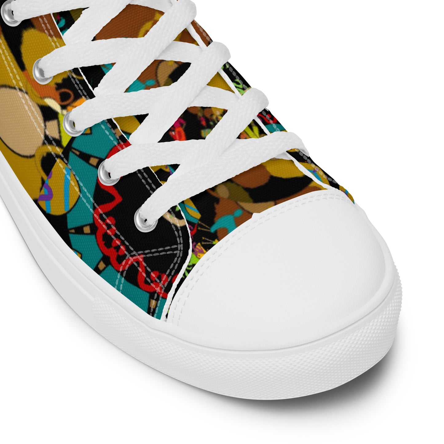 Women’s high top canvas shoes