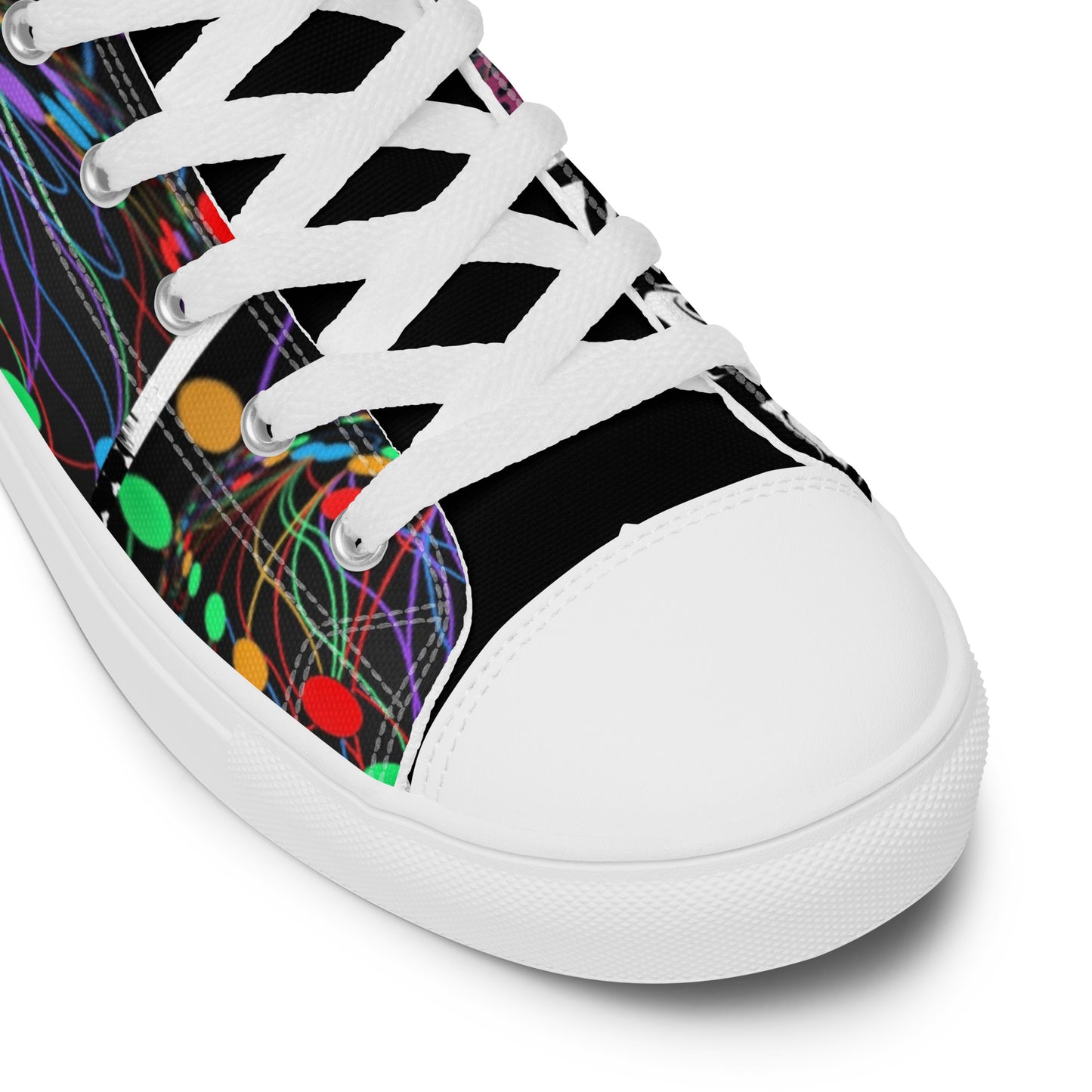 Women’s high top canvas shoes