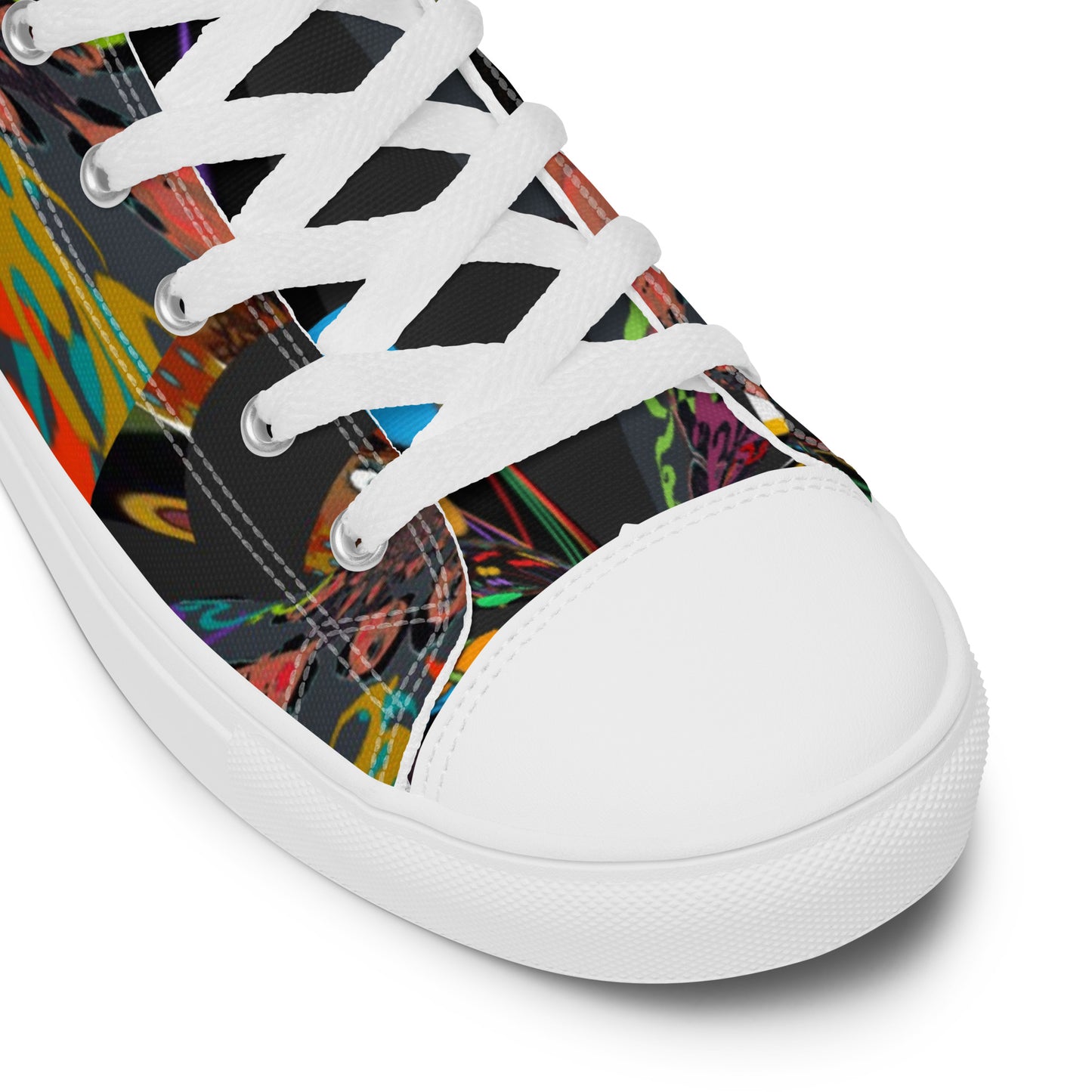 Women’s high top canvas shoes