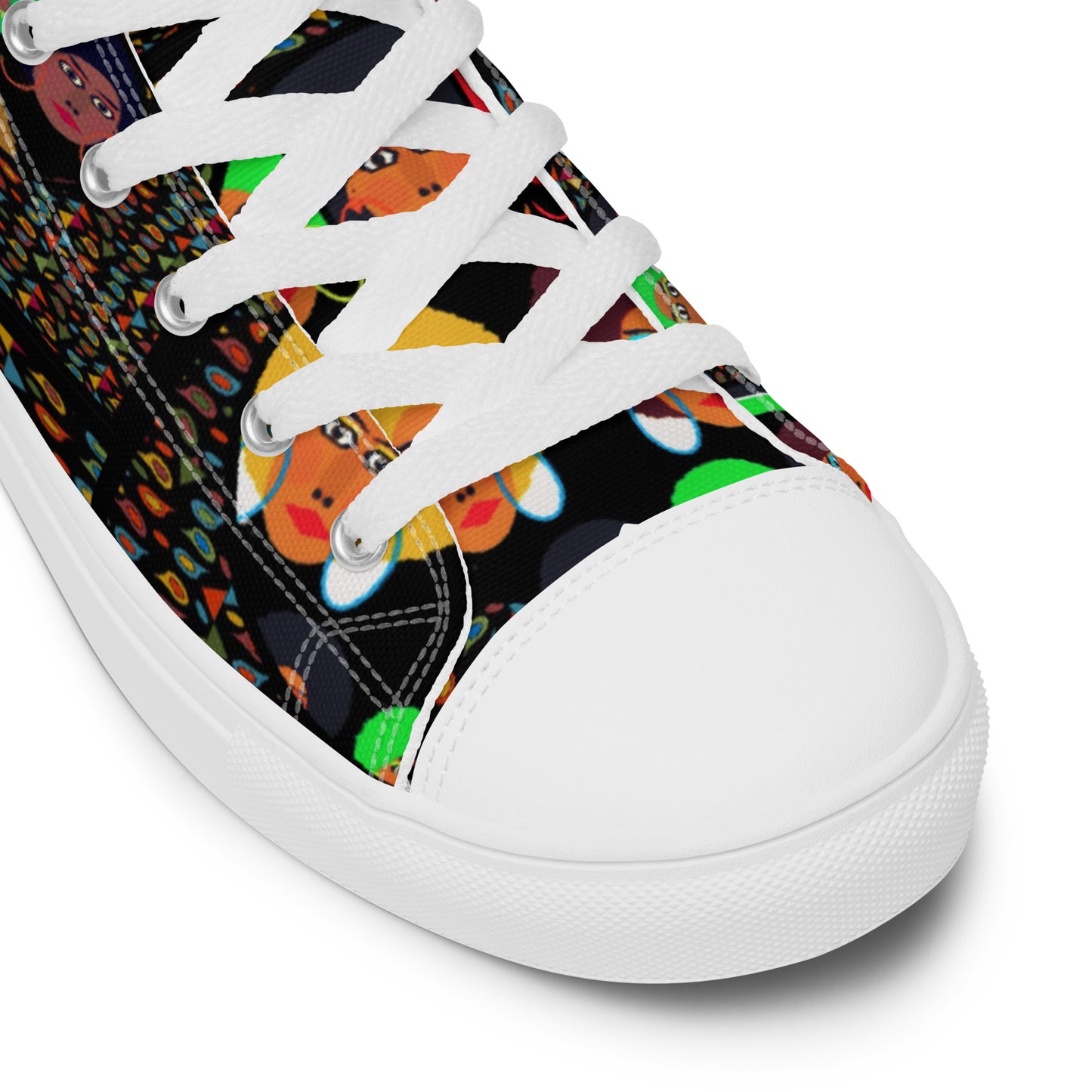 Women’s high top canvas shoes