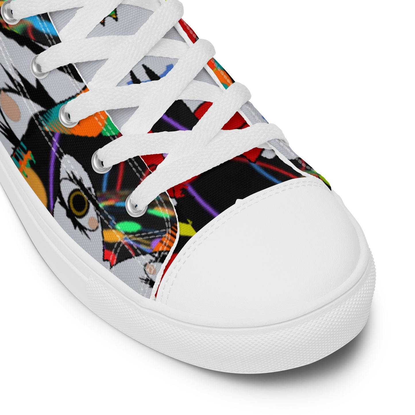 Women’s high top canvas shoes