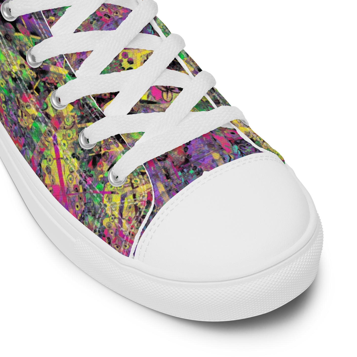 Women’s high top canvas shoes