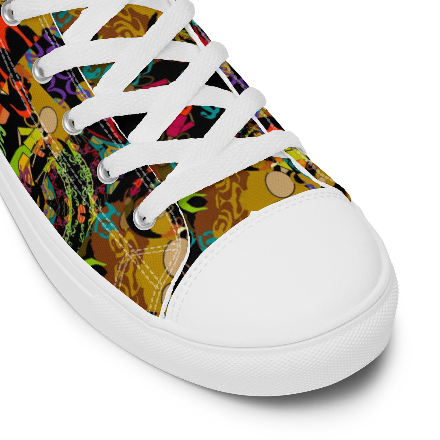 Women’s high top canvas shoes