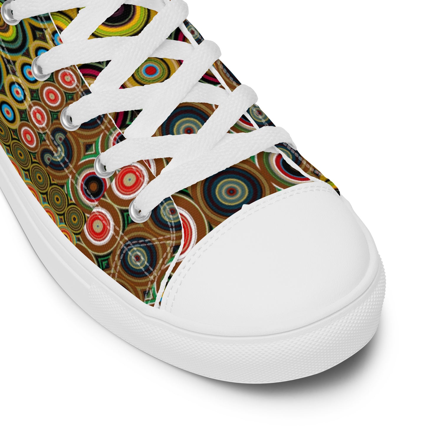 Women’s high top canvas shoes