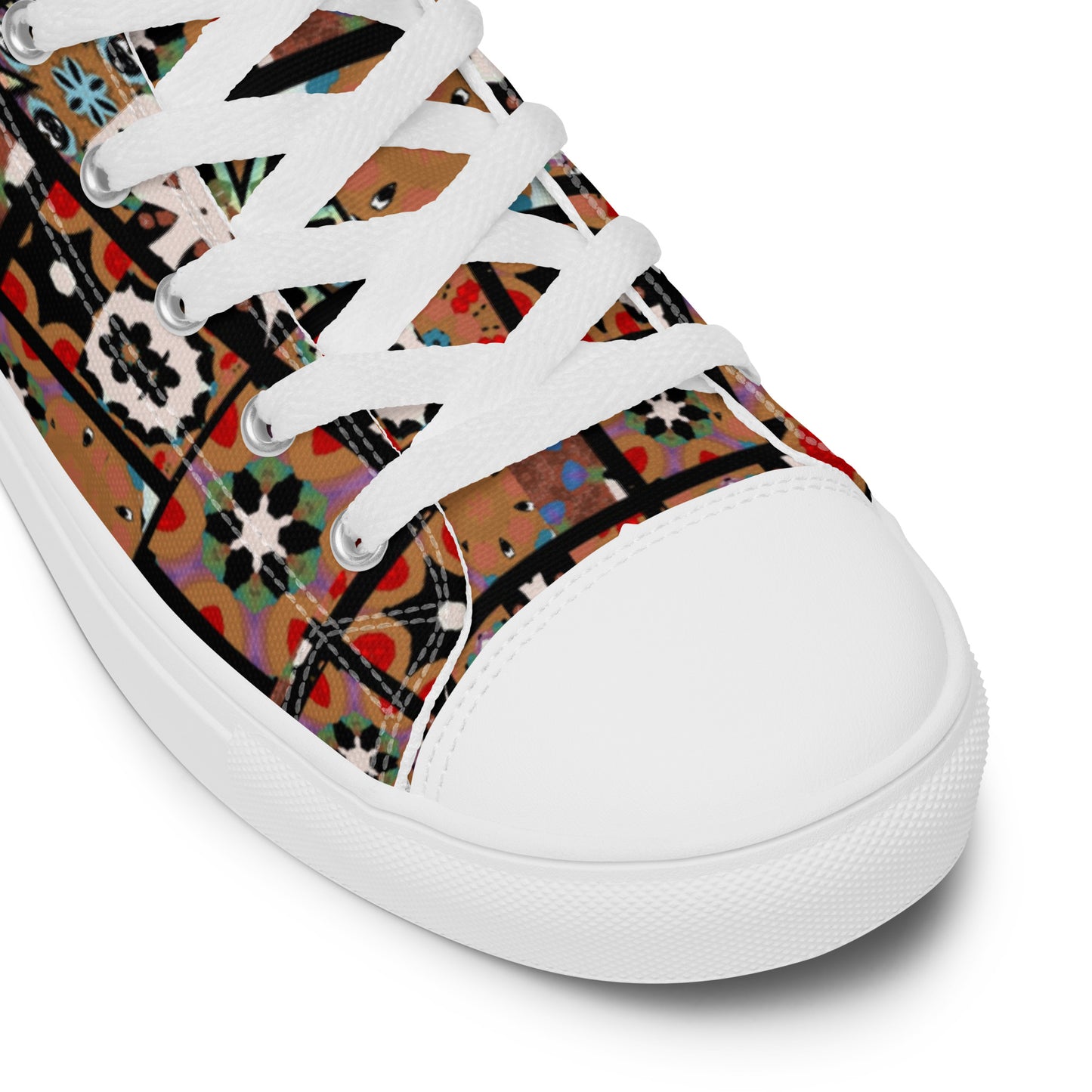 Women’s high top canvas shoes