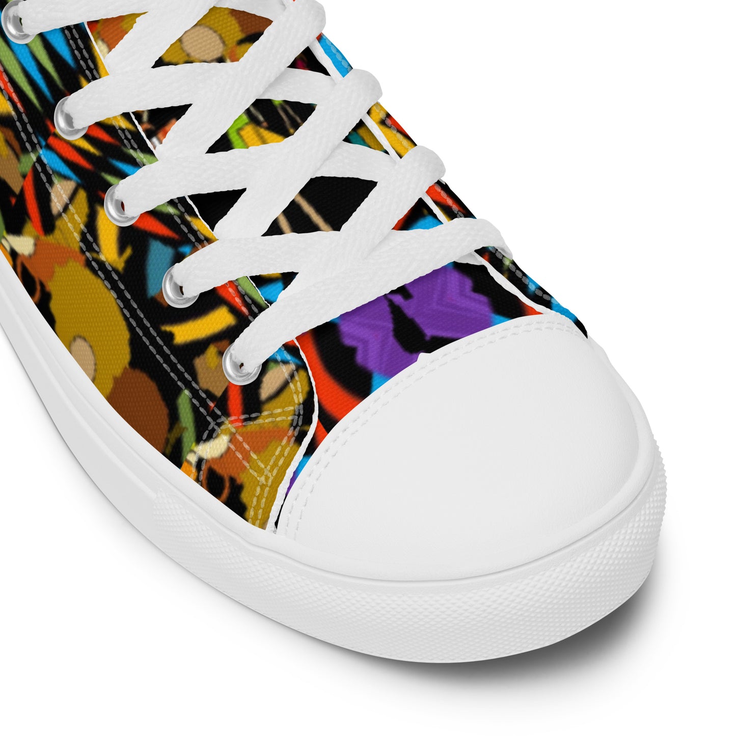 Women’s high top canvas shoes