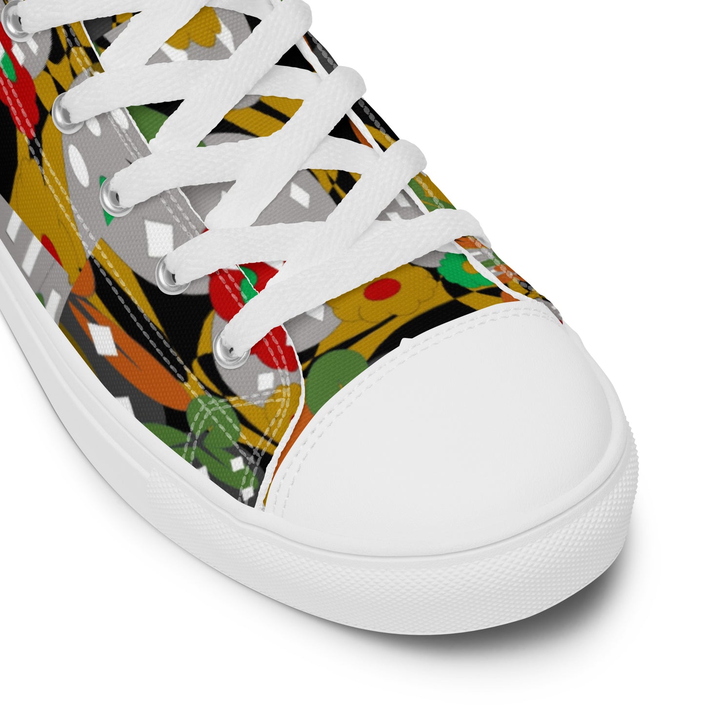 Women’s high top canvas shoes