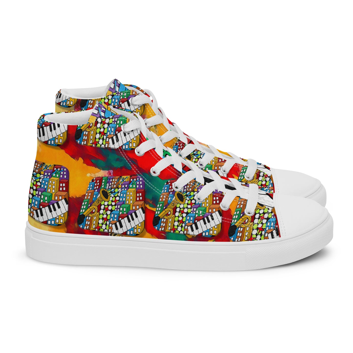 Sample Women’s high top canvas shoes