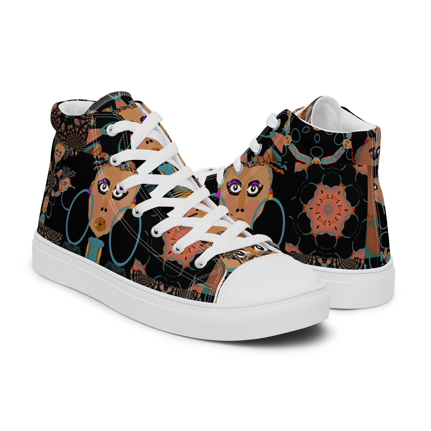 Women’s high top canvas shoesHBC