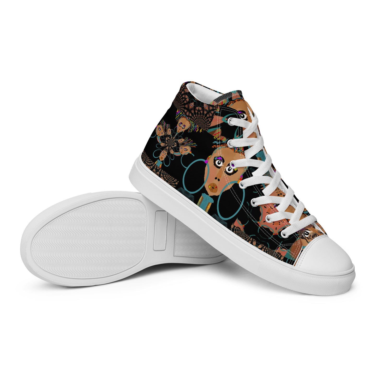 Women’s high top canvas shoesHBC