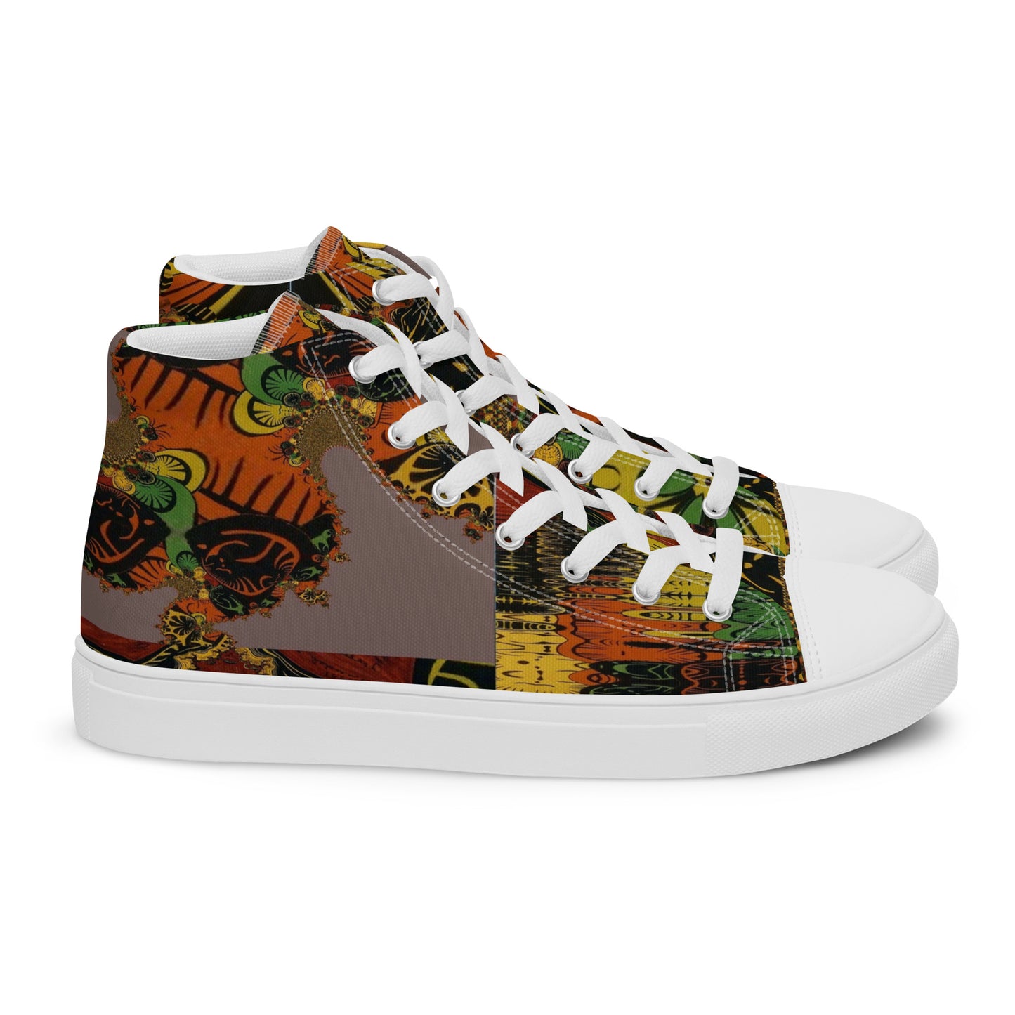 Women’s high top canvas shoes