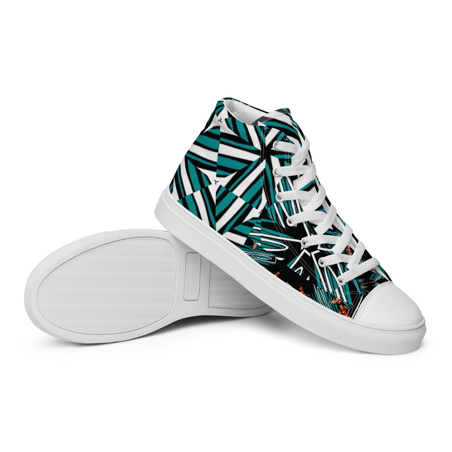 Women’s high top canvas shoes