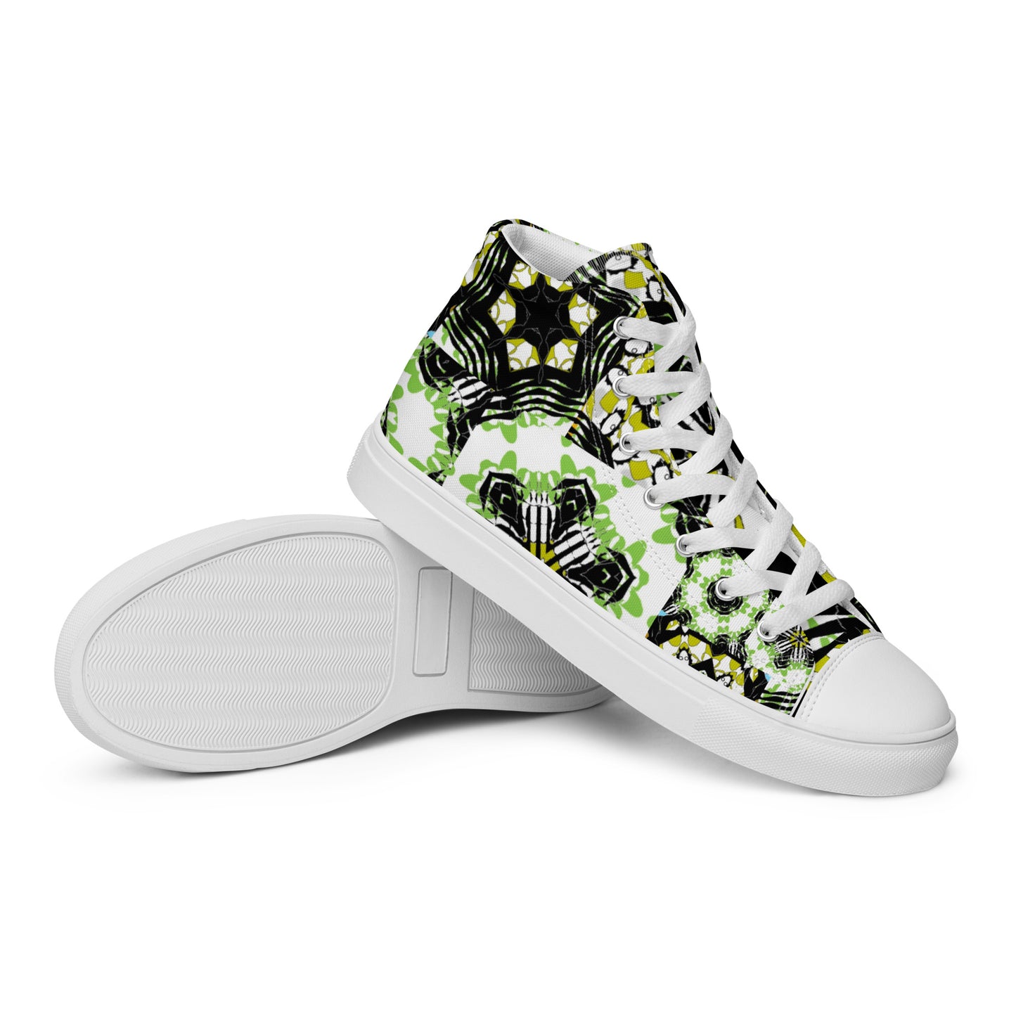 Women’s high top canvas shoes