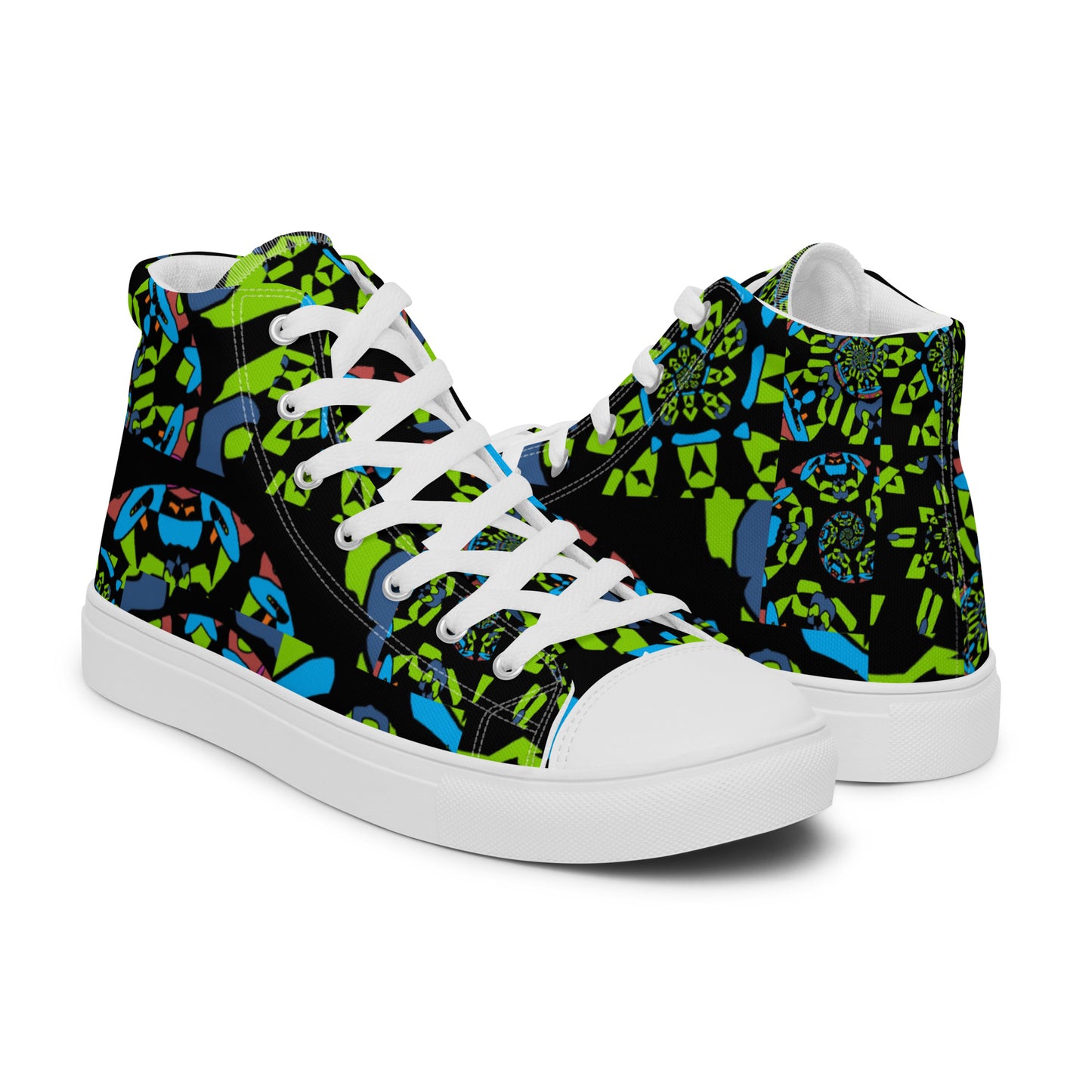 Women’s high top canvas shoes