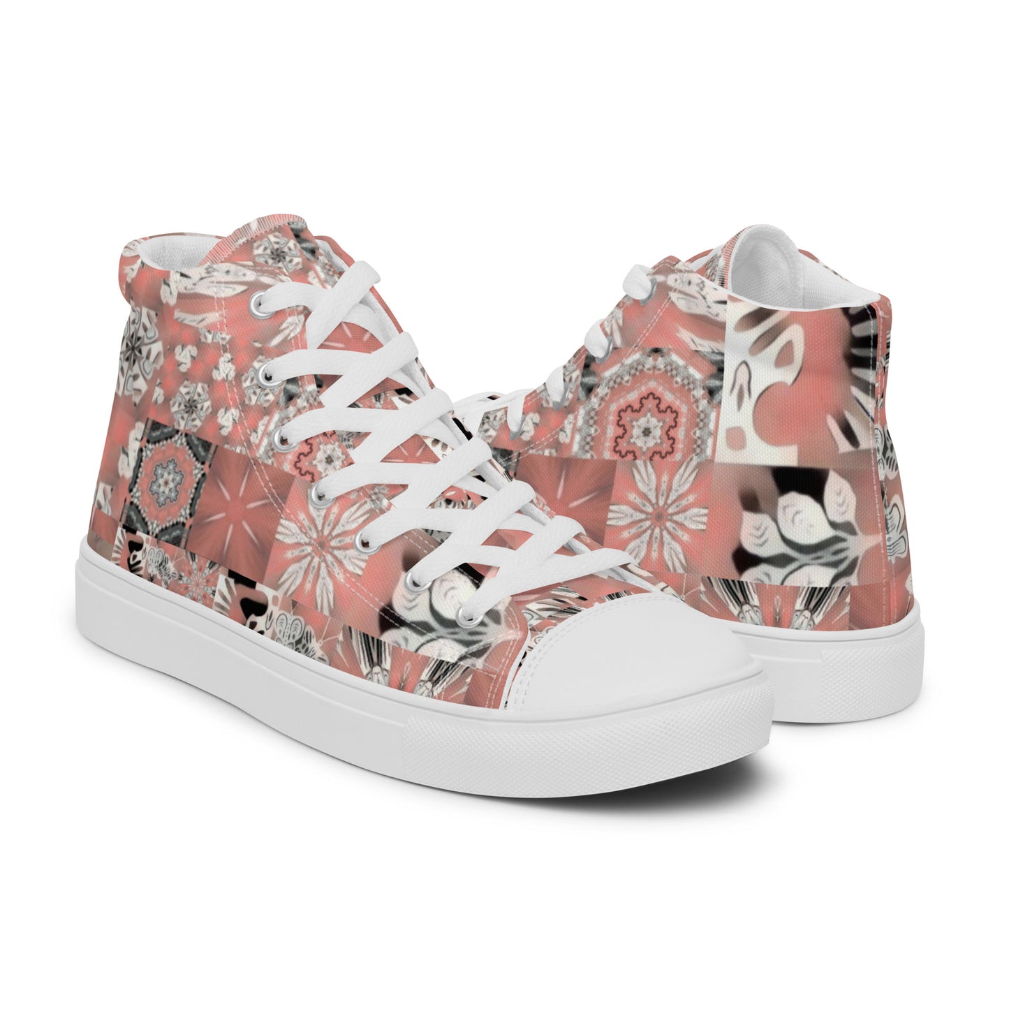 Women’s high top canvas shoes