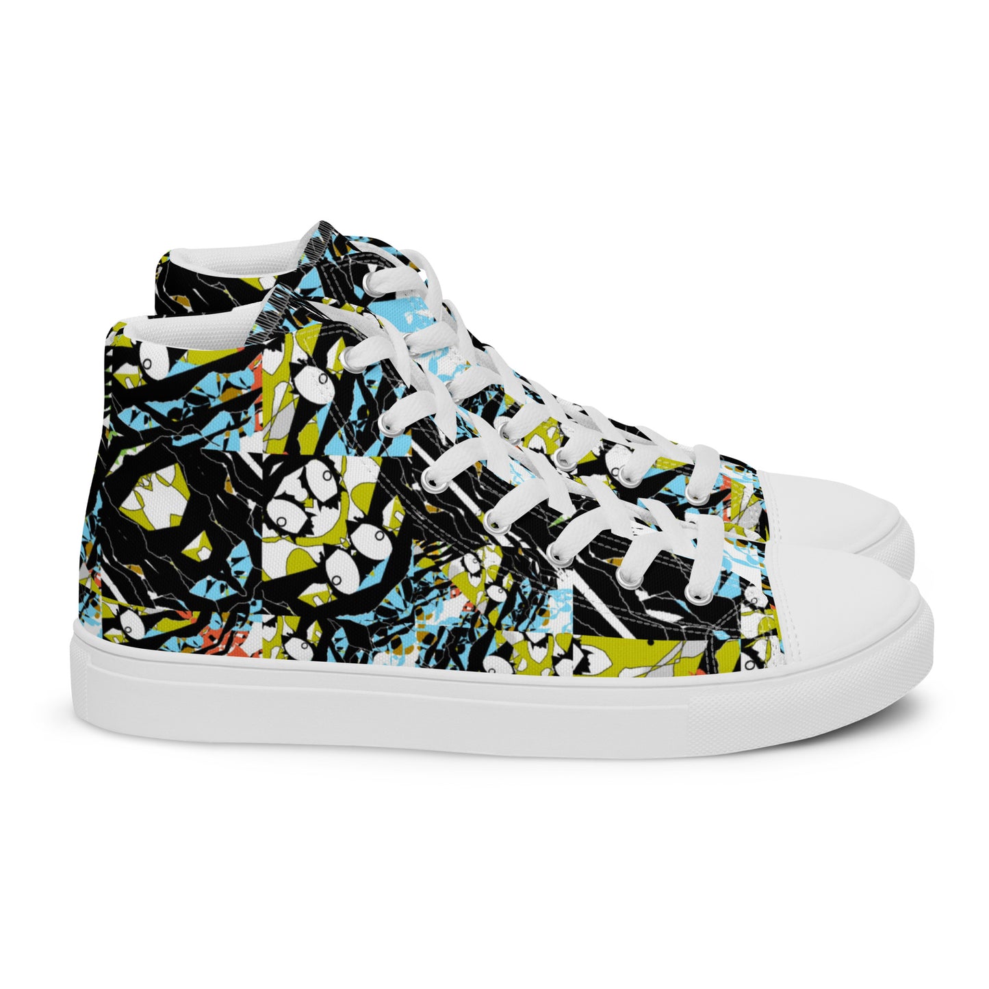 Women’s high top canvas shoes