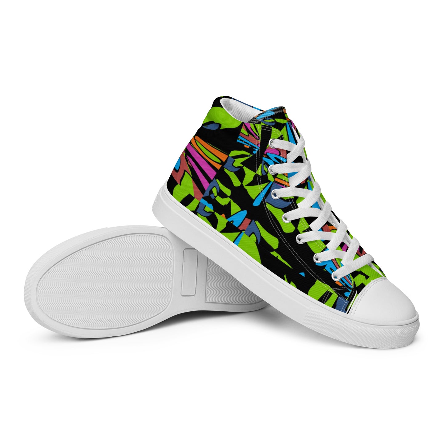 Women’s high top canvas shoes