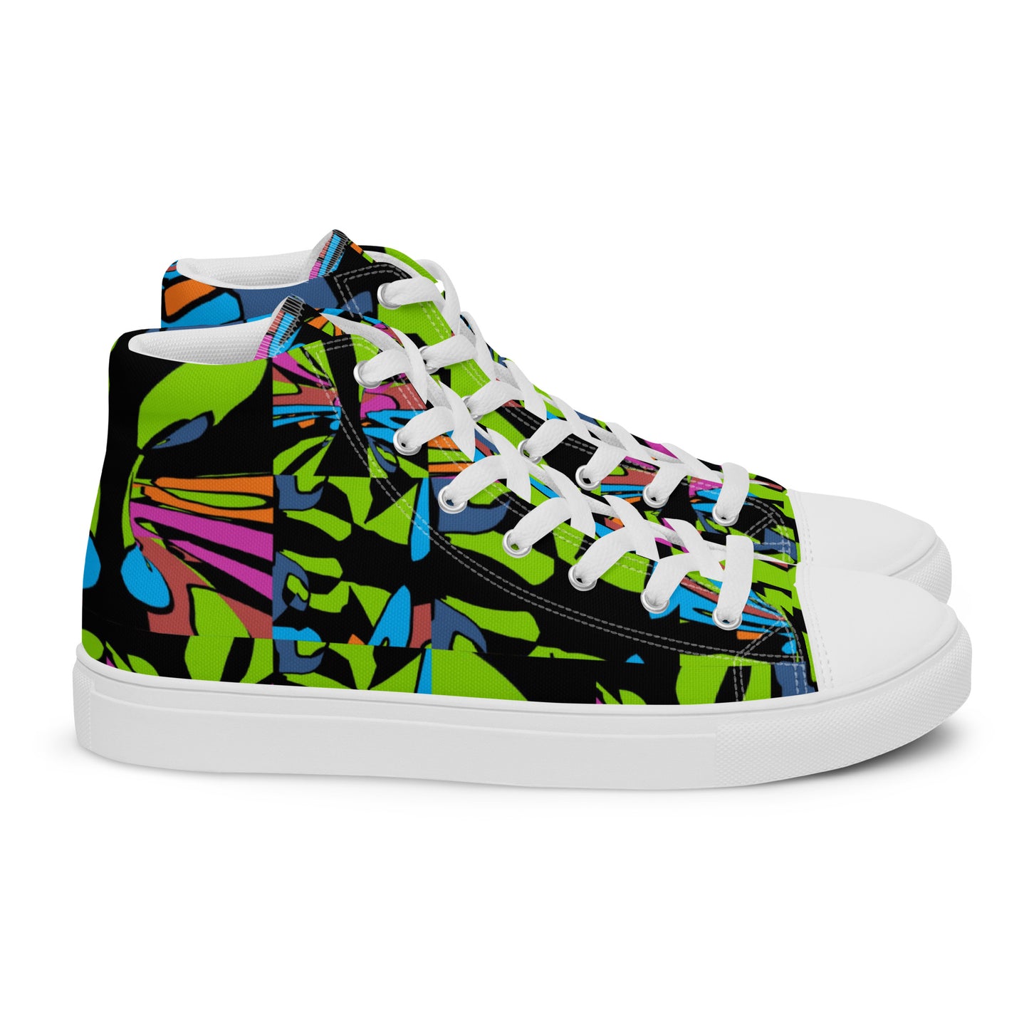 Women’s high top canvas shoes