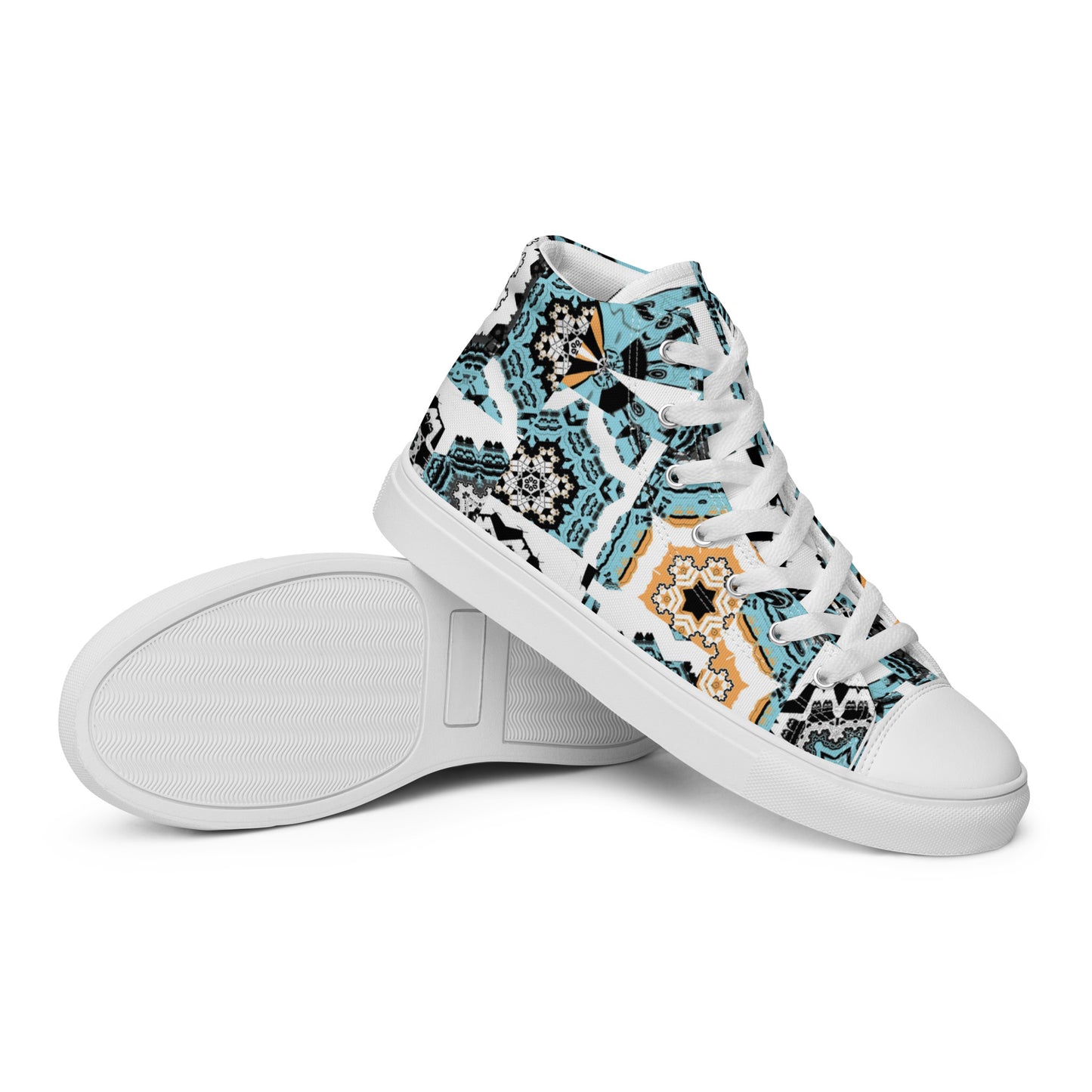 Women’s high top canvas shoes