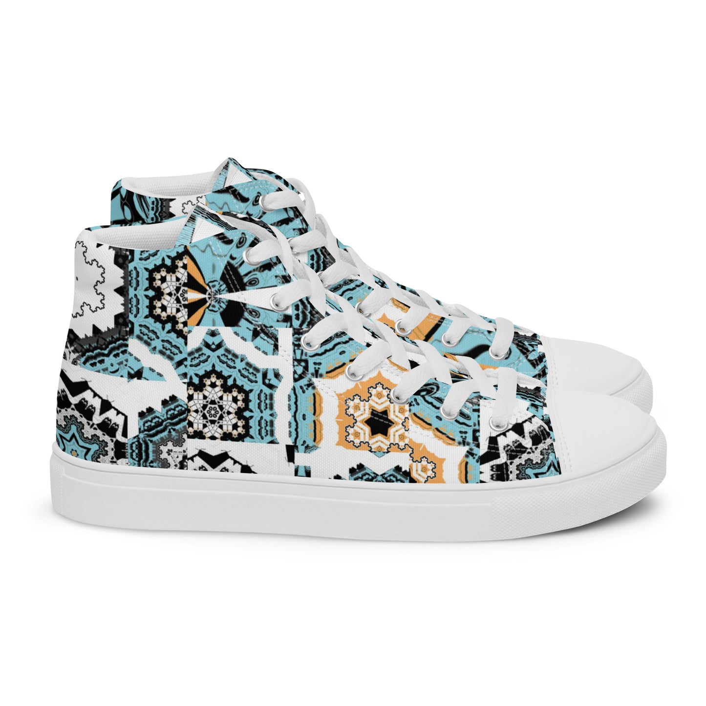 Women’s high top canvas shoes