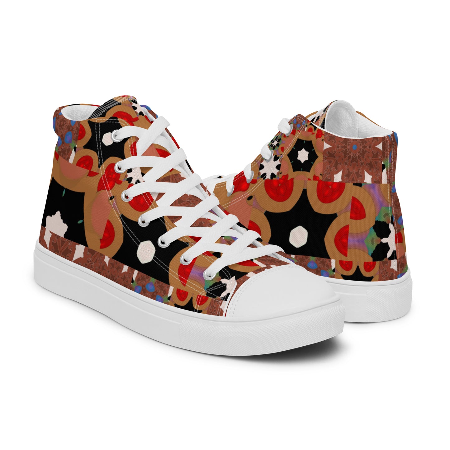 Women’s high top canvas shoes