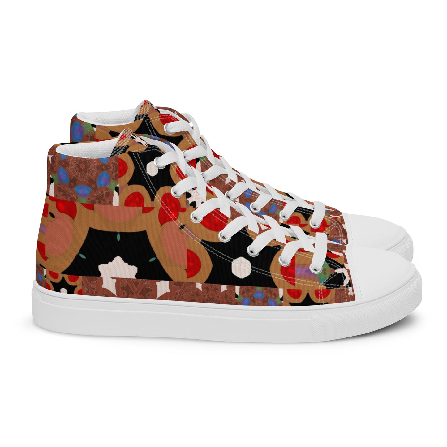 Women’s high top canvas shoes