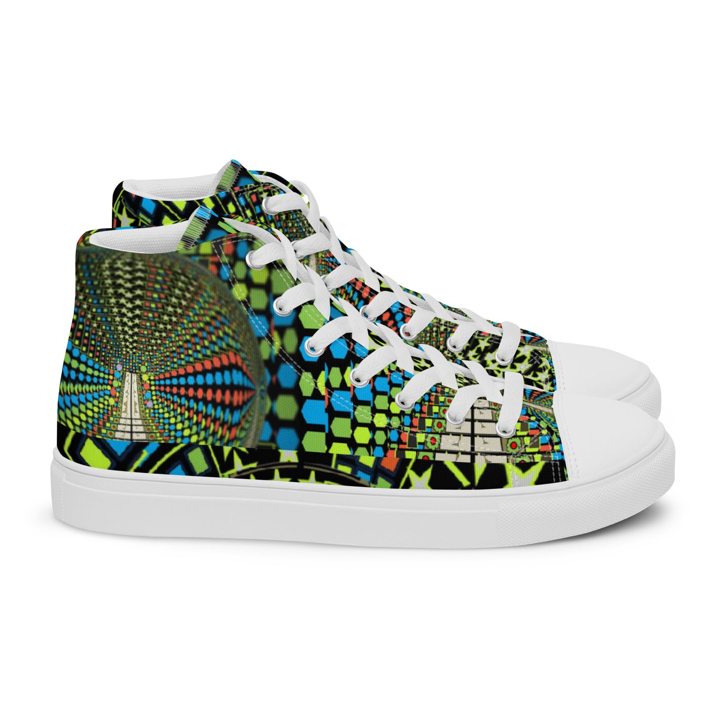 Women’s high top canvas shoes