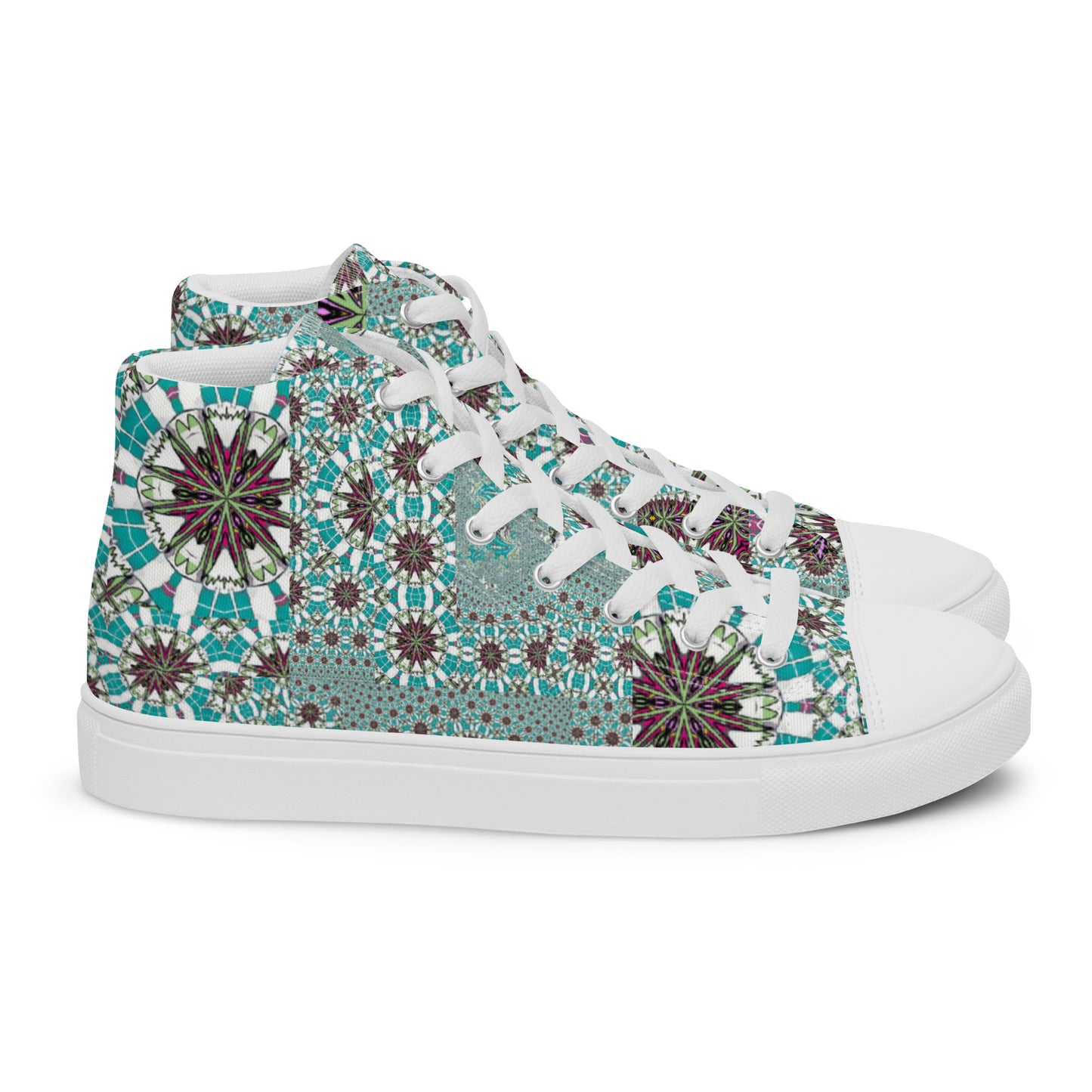 Women’s high top canvas shoes