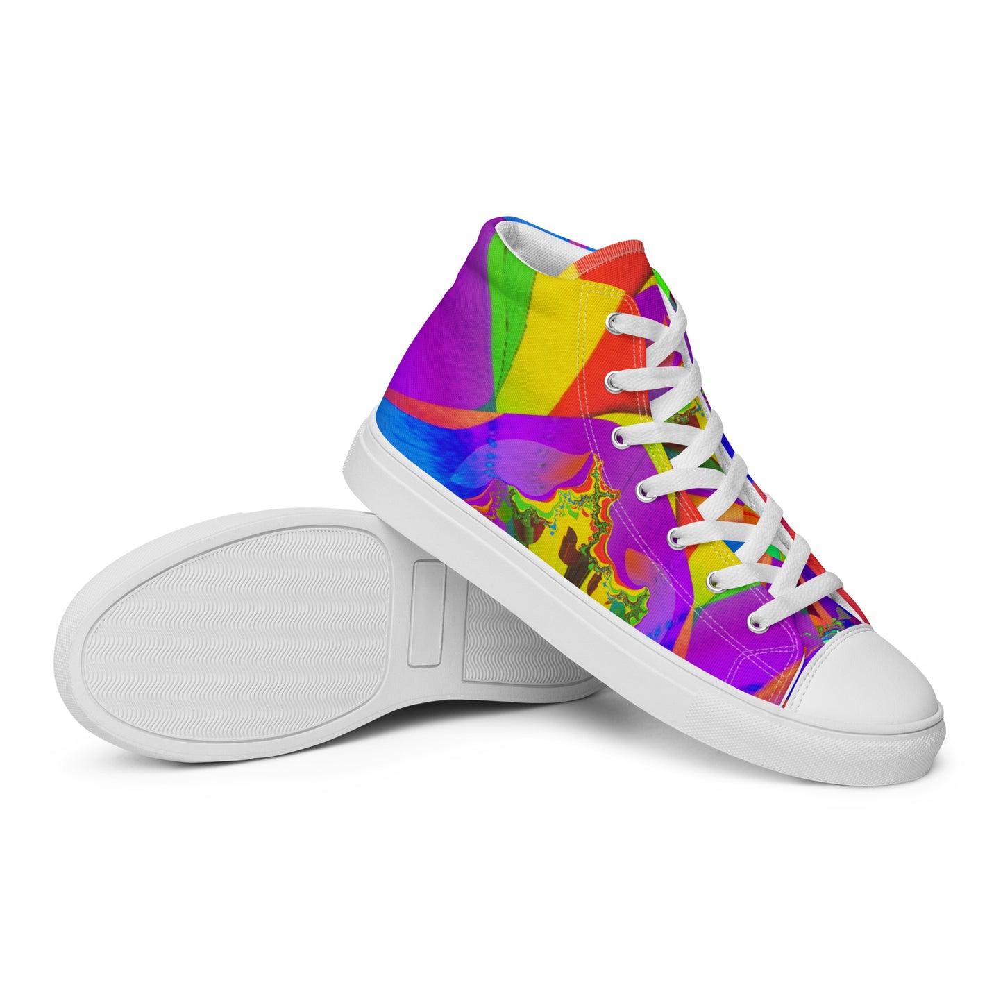 Women’s high top canvas shoes