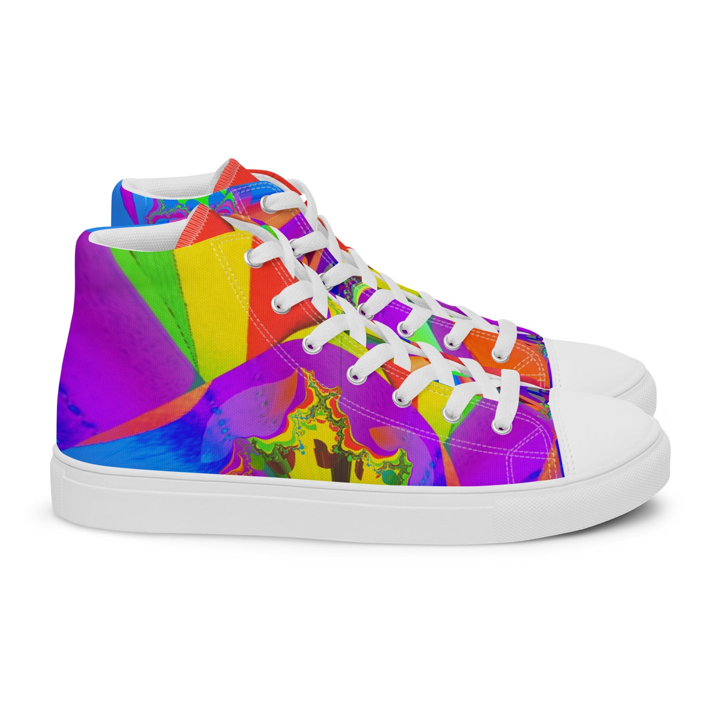 Women’s high top canvas shoes