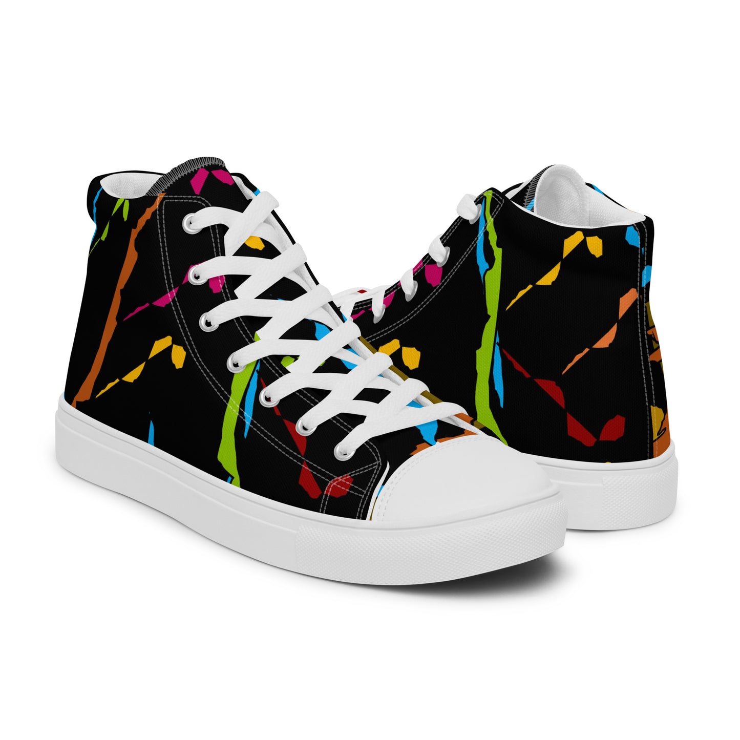 Women’s high top canvas shoes