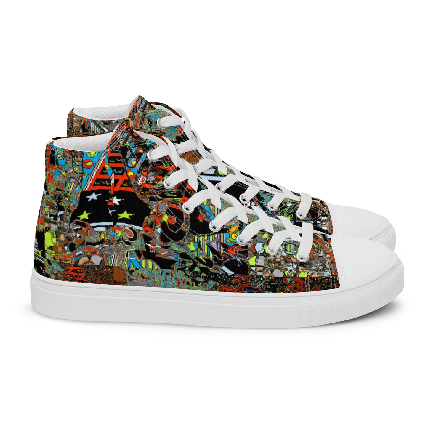 Women’s high top canvas shoes