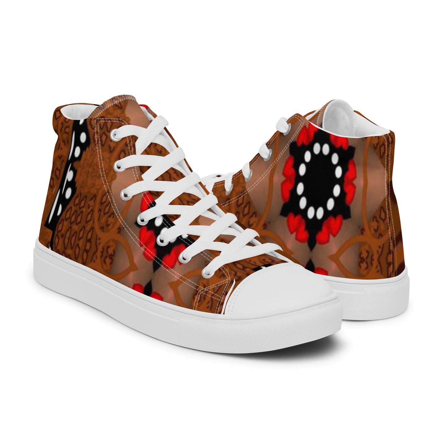 Women’s high top canvas shoes