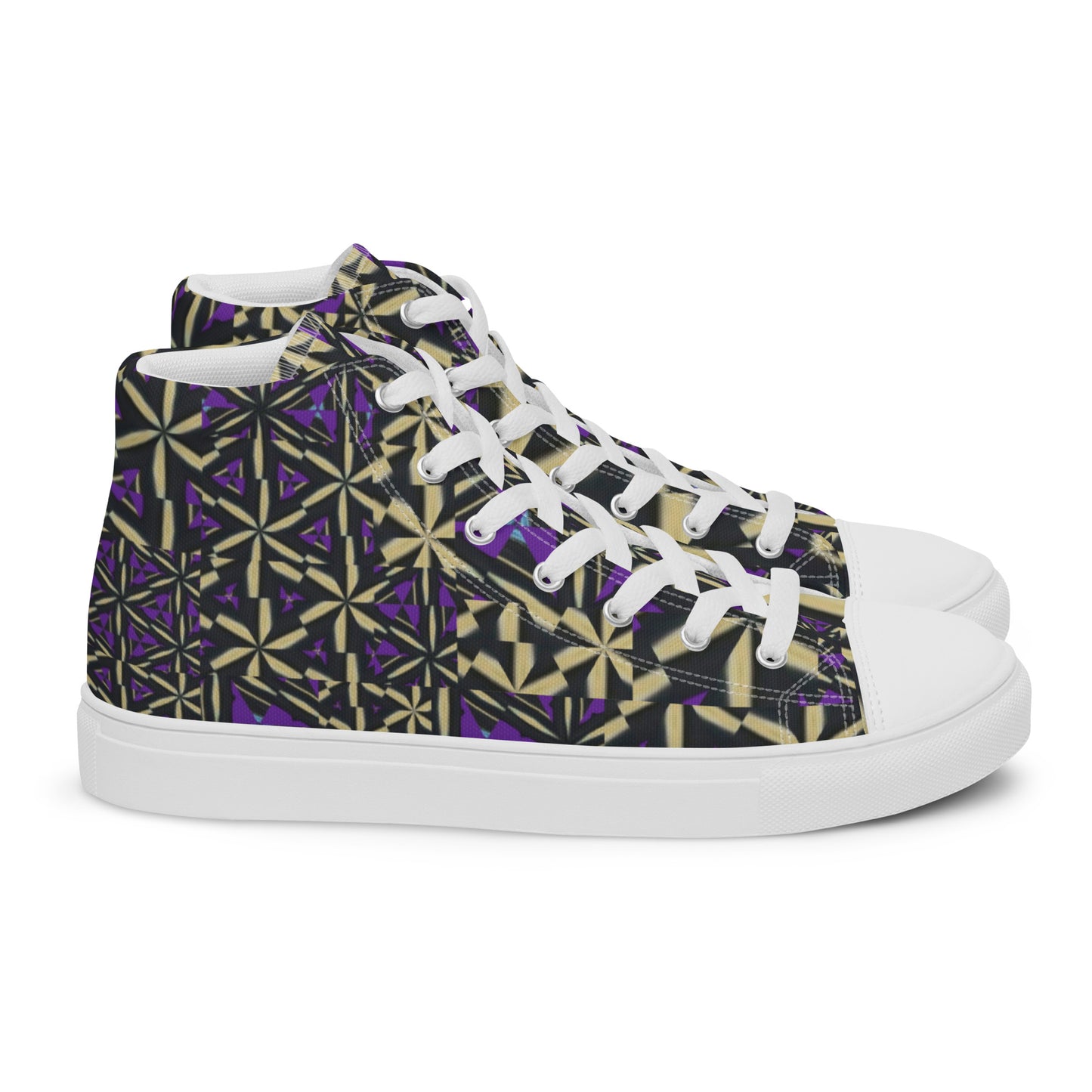 Women’s high top canvas shoes