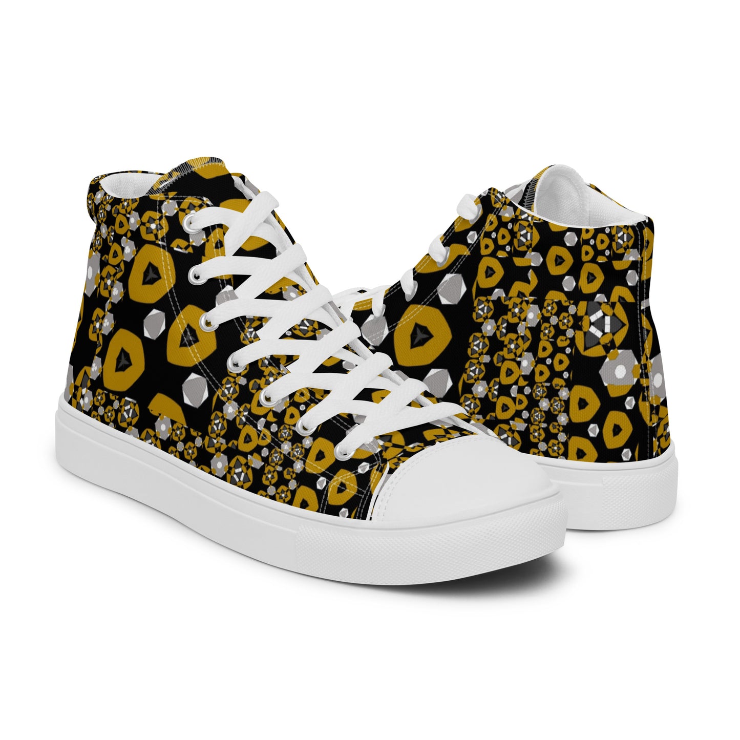 Women’s high top canvas shoes