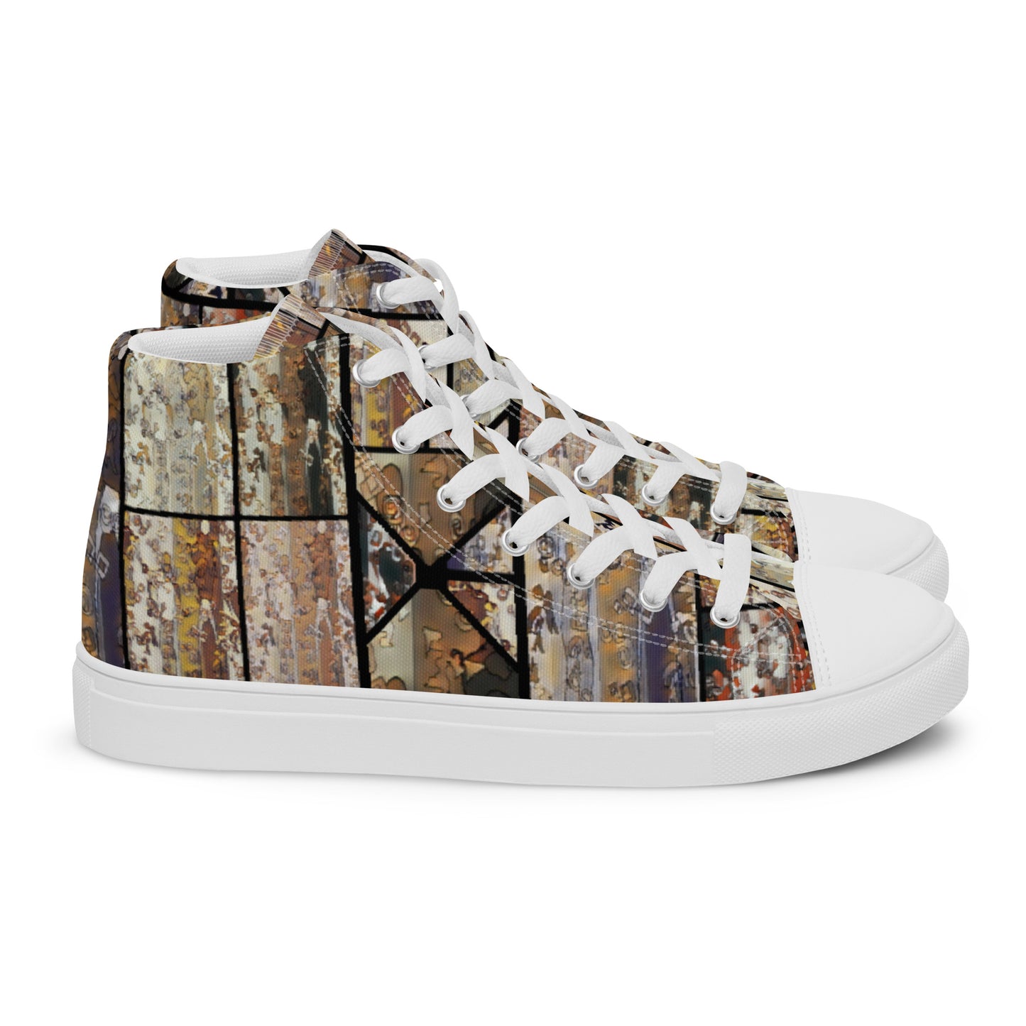 Women’s high top canvas shoes